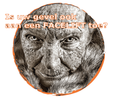 Gevel facelift GDB Renovatie